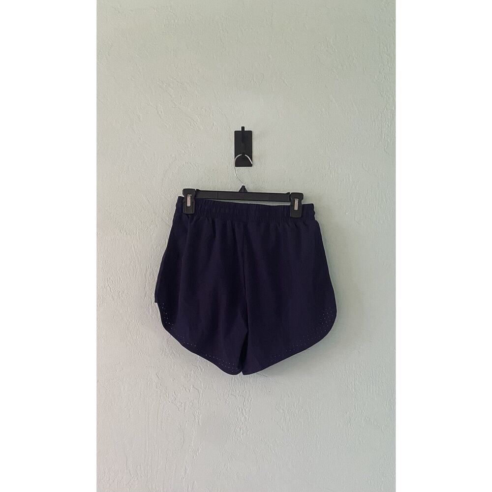 BALEAF Sports Running Shorts Womens Medium Navy Lined Athletic Active Gym - Picture 2 of 4